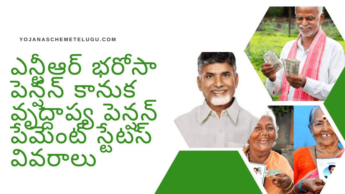 NTR Bharosa Pension Scheme for Old Age Pension Status