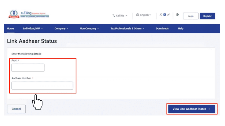 How You Can Check Your PAN Aadhaar Link Online Status